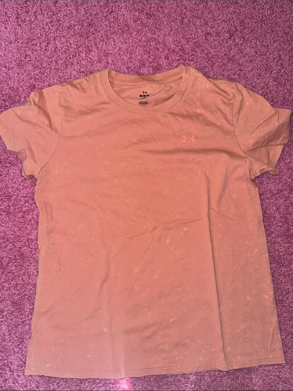 Under Armour Women’s Crewneck Tops - White, Black, Gray, Peach - Picture 2 of 5